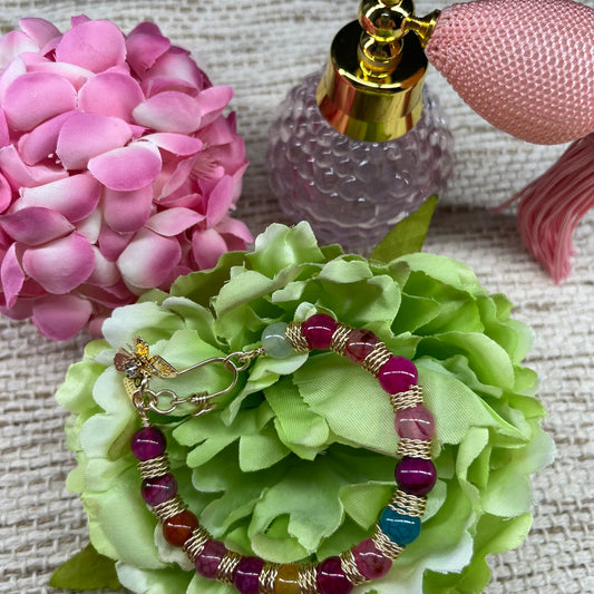 Colección: Jardín De Hilo Dorado ( Estilo #3 Amanecer Silvestre)