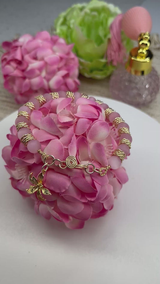 Colección: Jardín De Hilo Dorado (Estilo #1 Néctar De Rosa)