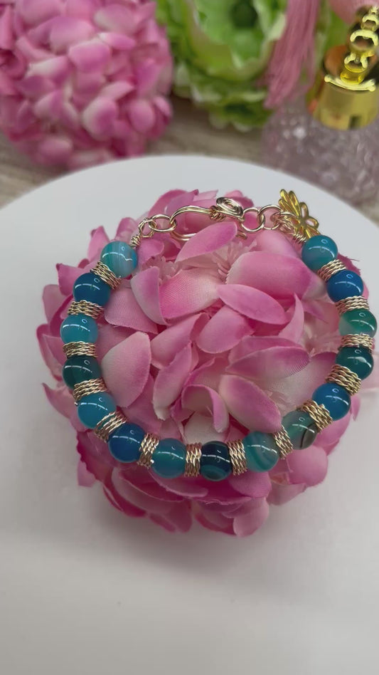 Colección: Jardín De Hilo Dorado ( Estilo # 4 Flor De Media Noche)